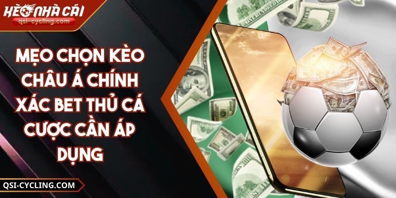Mẹo Chọn Kèo Châu Á Chính Xác Bet Thủ Cá Cược Cần Áp Dụng